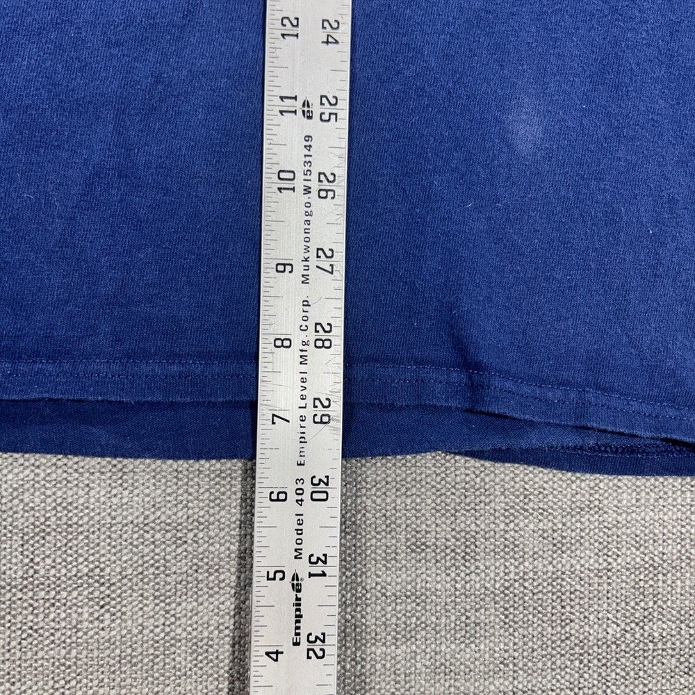 Delta Pro Weight Las Vegas Nevada Tee Mens 2XL Navy Blue Good Graphic T-Shirt - Picture 7 of 9